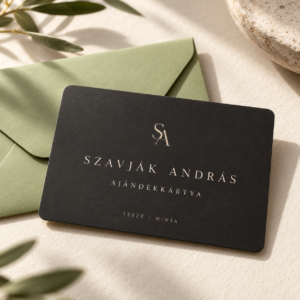 Generált mintakép – Szavják András ajándékkártya, nem beváltható